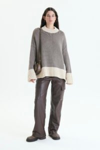 SWEATER GANESH COMBINADO  LARGO - Imagen 3