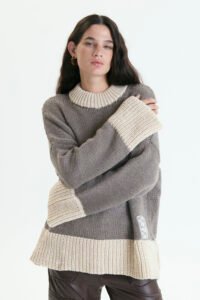 SWEATER GANESH COMBINADO  LARGO - Imagen 6