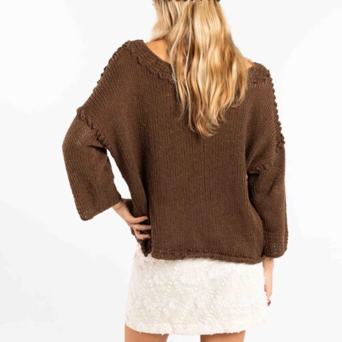 SWEATER CORDONES
